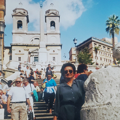 2001 Touring Italy, Spanish Steps in Rome