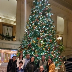 2019 Xmas in Chicago Fenny,Rachelle,Ross,Alvin,Kit,Diego and Sara