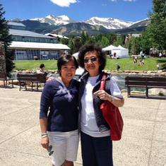 Vail CO, Mama and Aileen