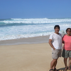2006 Hawaii with the boys Alvin and Apol