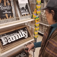 Shopping at the craft store... 2017