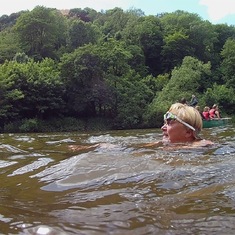 Swimming in the Wye