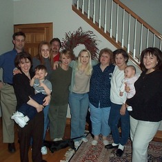 Family photo taken in 2001