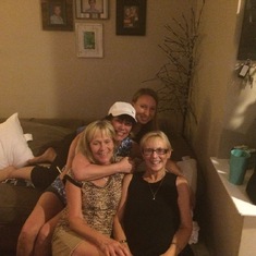 Mom, Sandy, Sheila and I