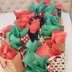 Gift bags for nursing home residents