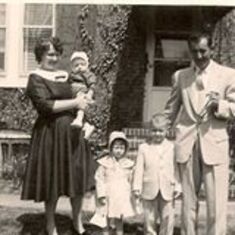 Brooks Family Photo circa 1950's