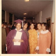 Ceretta at her College graduation. University of Illinois, Champaign Urbana.  B.A. in Psychology. Honor Student! She valued education.