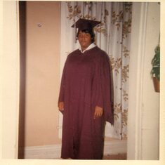 Ceretta graduating from Uof I Urbana in 1974!  She valued education.