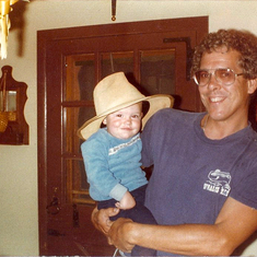Me and Dad 1981