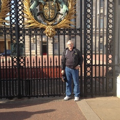 London England front gates
