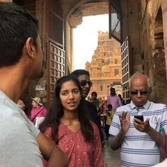 Googling some historical fact about Thanjavur temple