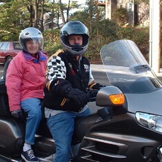 Motorcycle Mama Ride 2005, NeahKahNie Mt w/ Bill Hammer