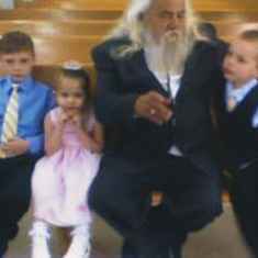 MY WEDDING DAY Danby and some of the Grandbabies 04/19/08 The year he went Home to the Lord
