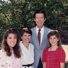 The Reeg family in the 1980s