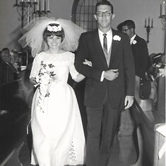 Chuck and Margo's Wedding 1965