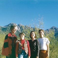 Near Madera Canyo9n AZ Christmas 1998