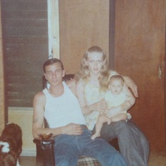 1977 Dad, Mom & Dana