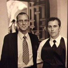 Me and Dad at my Wedding 03