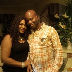 Ogo with his beautiful cousin in Atlanta - Ify Onwubuya