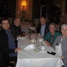 A dinner at Ognisko's Polish Restaurant 2011.