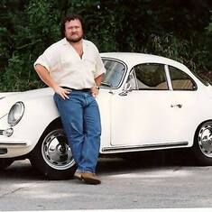 Chuck with his Porsche
