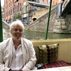 A trip up the Regents Canal with Charles