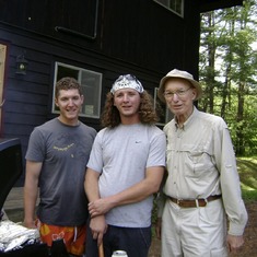 Jake, Danny, & Grandpa Chuck