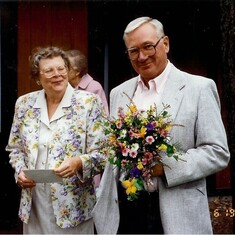With Jackie Becker, June 1993