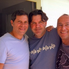 David, Michael & Charlie 
Shelburne porch