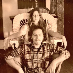 Wende & Charlie, NYC Honeymoon, 1978