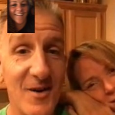 Skyping my favorite couple