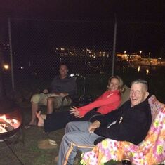 One of the many evenings enjoyed with our dear friends Kathy and Charlie.