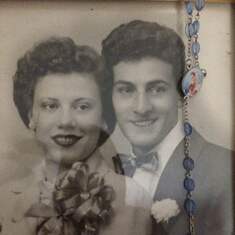 Taken October 4, 1951 Mom and Dads weddng