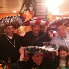 Birthday Party at Mexican Restaurant