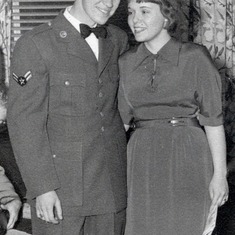 Ed and Charlotte Schreiber, 1950