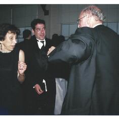 Cutting a rug with Michael and Arthur