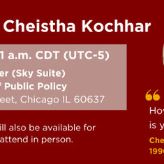 Service to Honor Cheistha at The University of Chicago- Please join us in-person or virtual- https:/