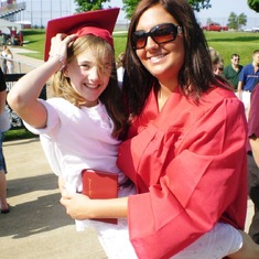 Chelsea and Maddy, MTHS Graduation