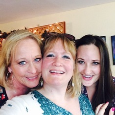 Cheri, Marla and Erin wine tasting in California for Cheri's birthday.