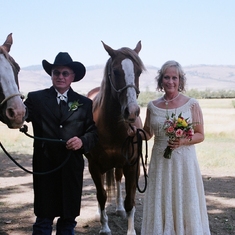 Ron and Cheri loved the ranch life.