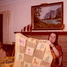 1979 baby shower for baby Becky