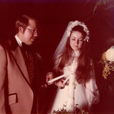 Art & Cheryl Wedding - April 9, 1976