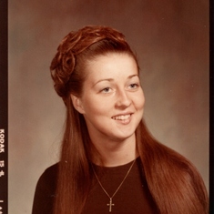 1971-1972 high school senior