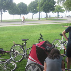 Cheryl and Bikes