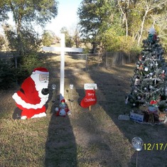 Cheyenne's 2013 Christmas decorations