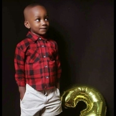 i remember dressing him up to take pictures for his 3year birthday his a happy kid his absence is mi