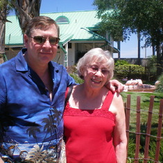 Tim Carson (me) with Mom in FL