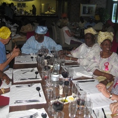 Mama Demola's 70th birthday dinner in South Africa