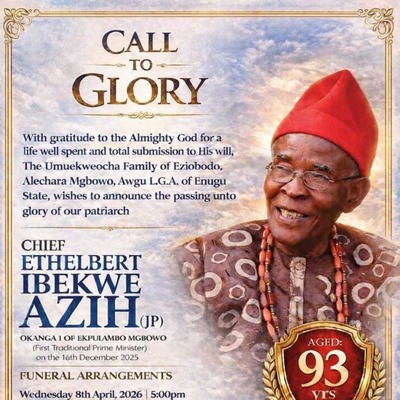 Chief Ethelbert Ibekwe Azih(JP)