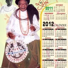 LATE JAMES OWUMI calendar